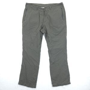 Clothing Arts Pants Mens 36x28 Green Nylon Cargo Travel P^cubed